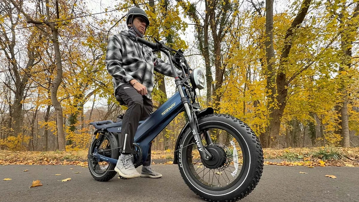 Tesway Long Range Electric Bike for Heavy Riders