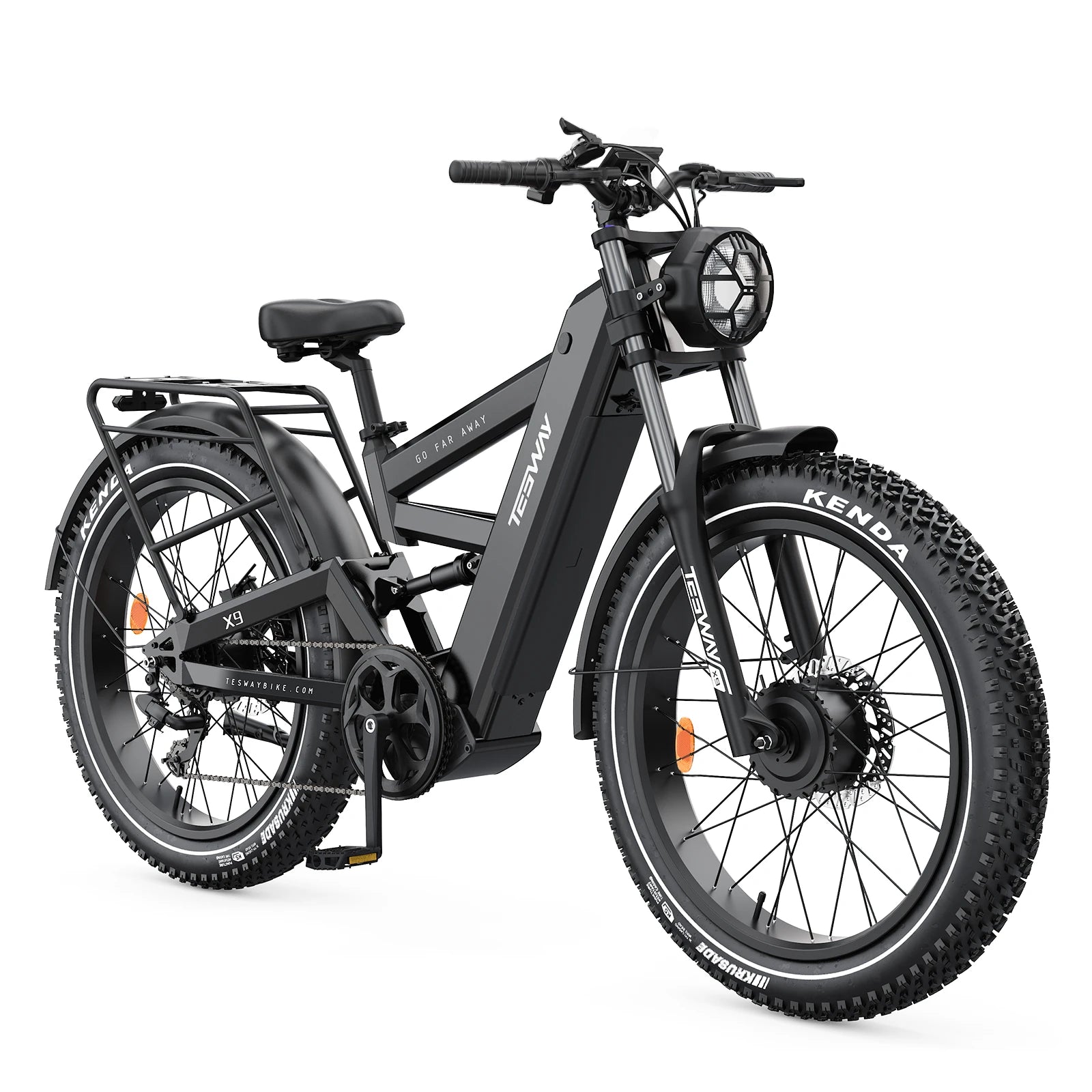 TESWAY X9 Ultra Samsung Battery 60V Dual Motor Electric Mountain Bike
