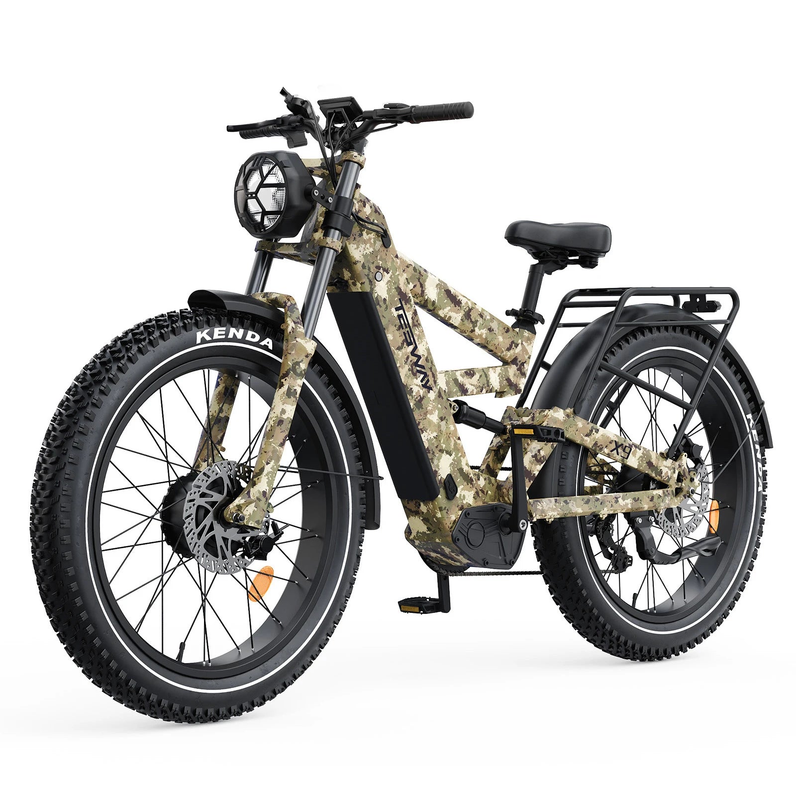 TESWAY X9 Ultra Samsung Battery 60V Dual Motor Electric Mountain Bike