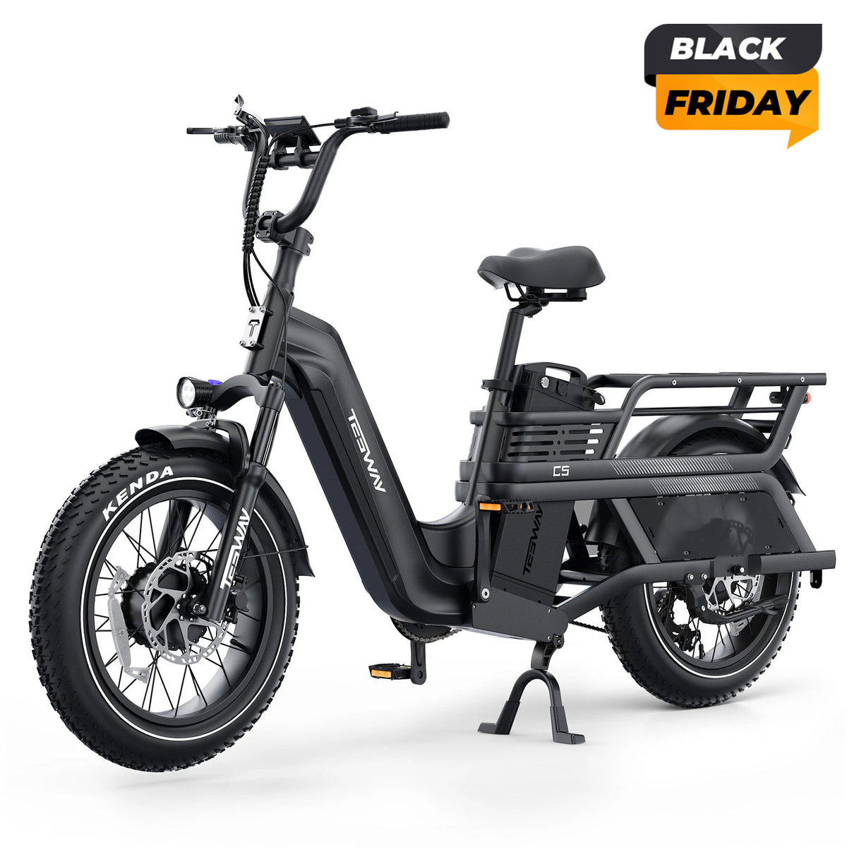 TESWAY C5 AWD Cargo Ebike