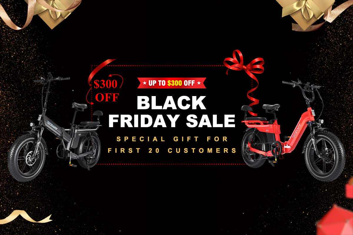Tesway Electric Bikes Black Friday Sale Extravaganza! TESWAY US