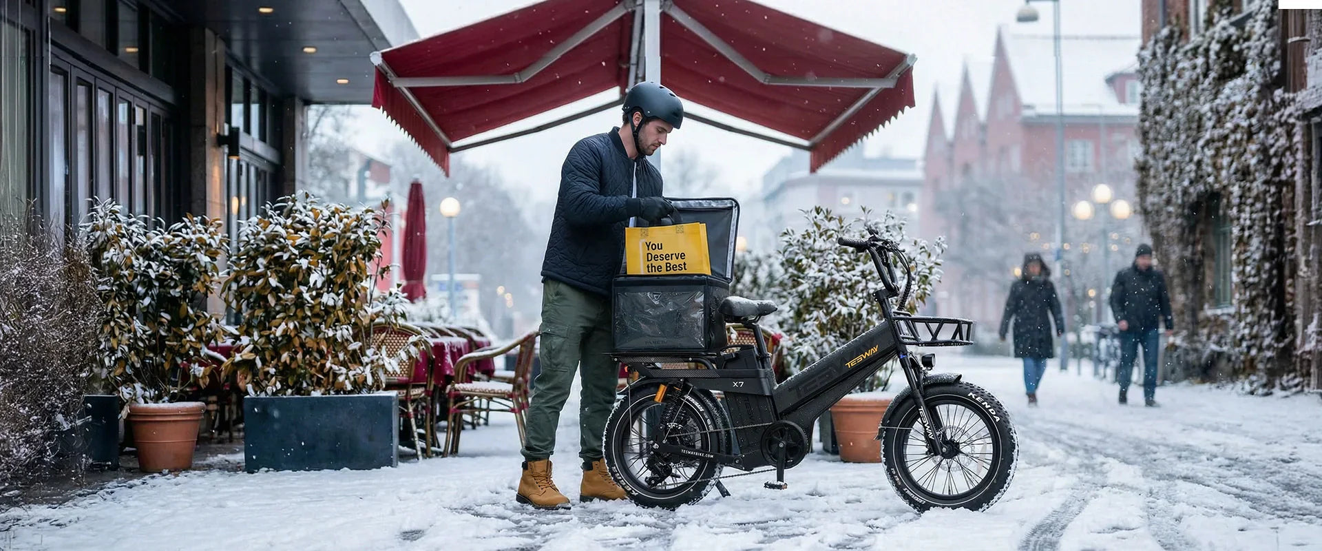 Tesway X7 Pro is a Good 200 Mile Long Range E-Bike