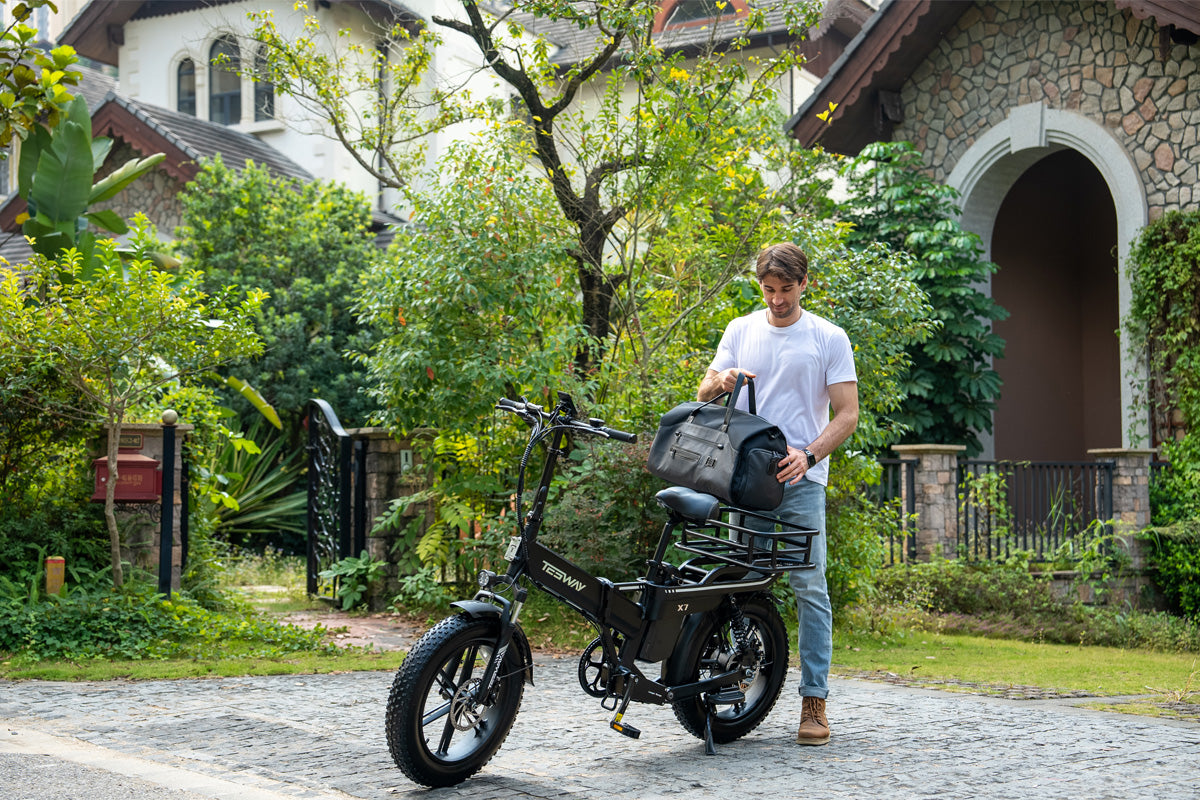 Tesway X7 Folding Electric Bike: Your Everyday Errands, Elevated