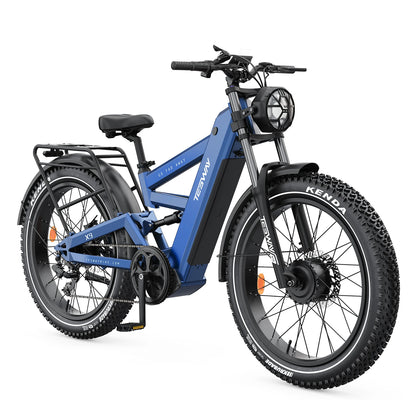 TESWAY X9 Ultra Samsung Battery 60V Dual Motor Electric Mountain Bike