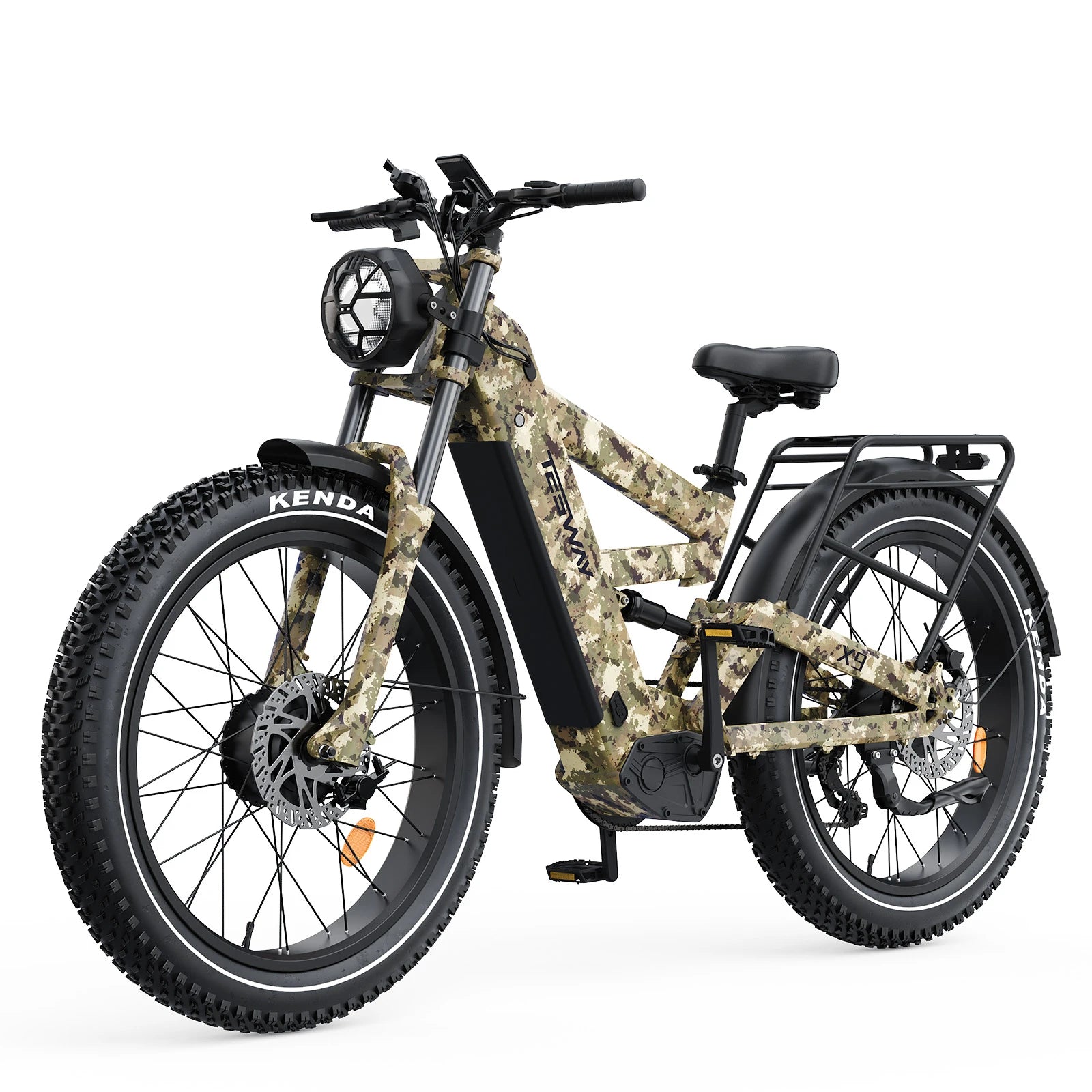 TESWAY X9 Ultra 60V Dual Motor Electric Mountain Bike  – 4000W Peak Power