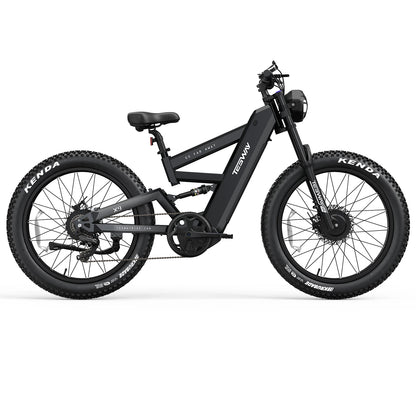 TESWAY X9 AWD - 4000W Dual Motors Electric Mountain Bike